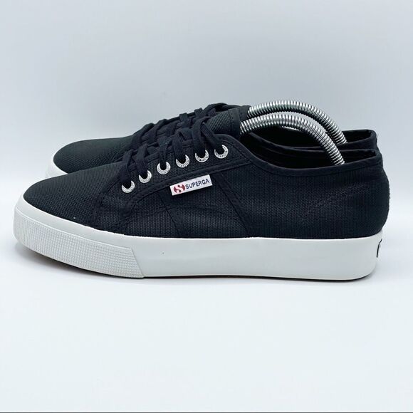Superga COTU 2730 platform black sneakers - Women’s US 10 / EU 41.5 / US Men’s 8 - Picture 1 of 9